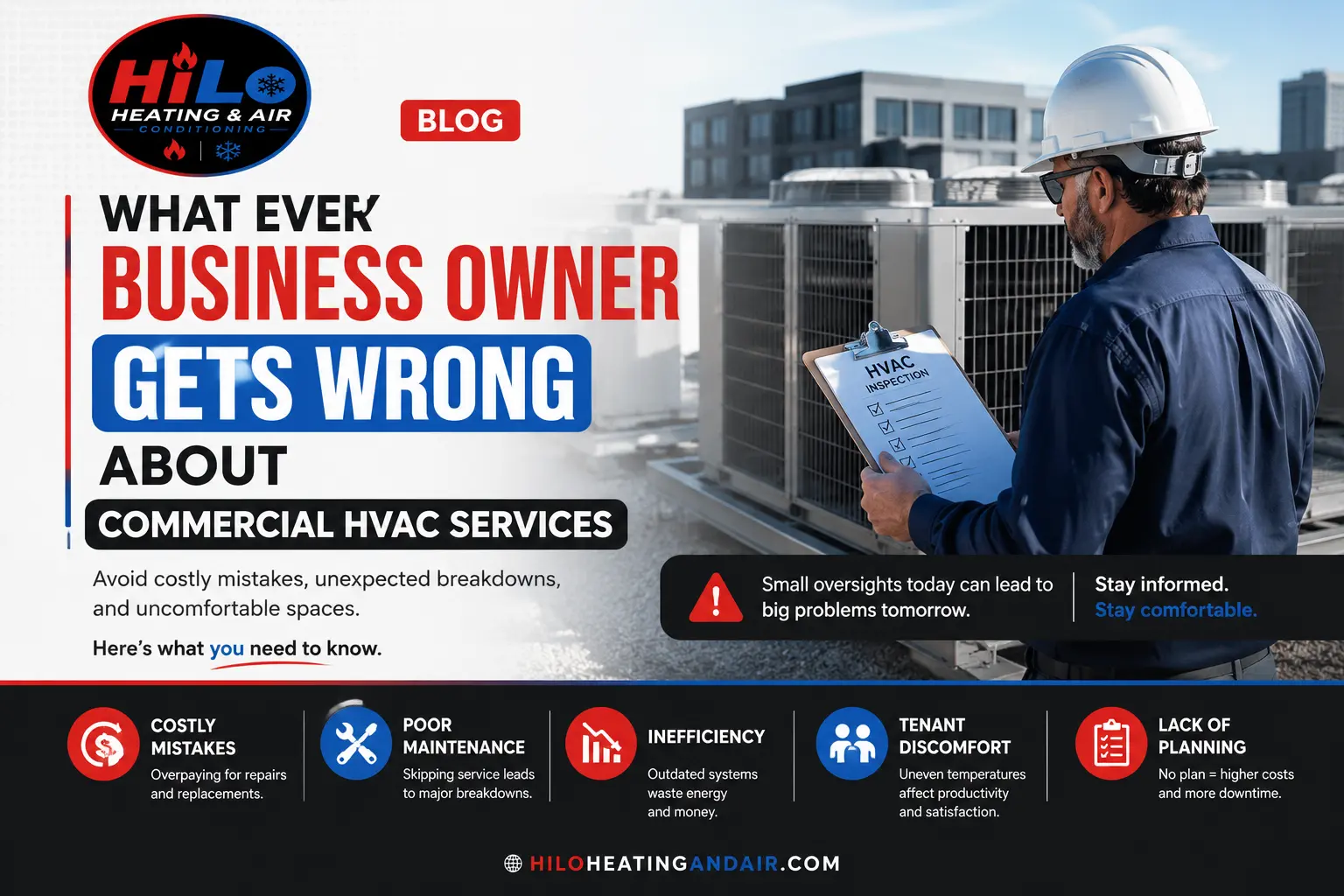 What Every Business Owner Gets Wrong About Commercial HVAC Services