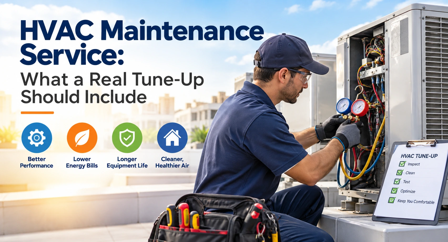 HVAC Maintenance Service: What a Real Tune-Up Should Include